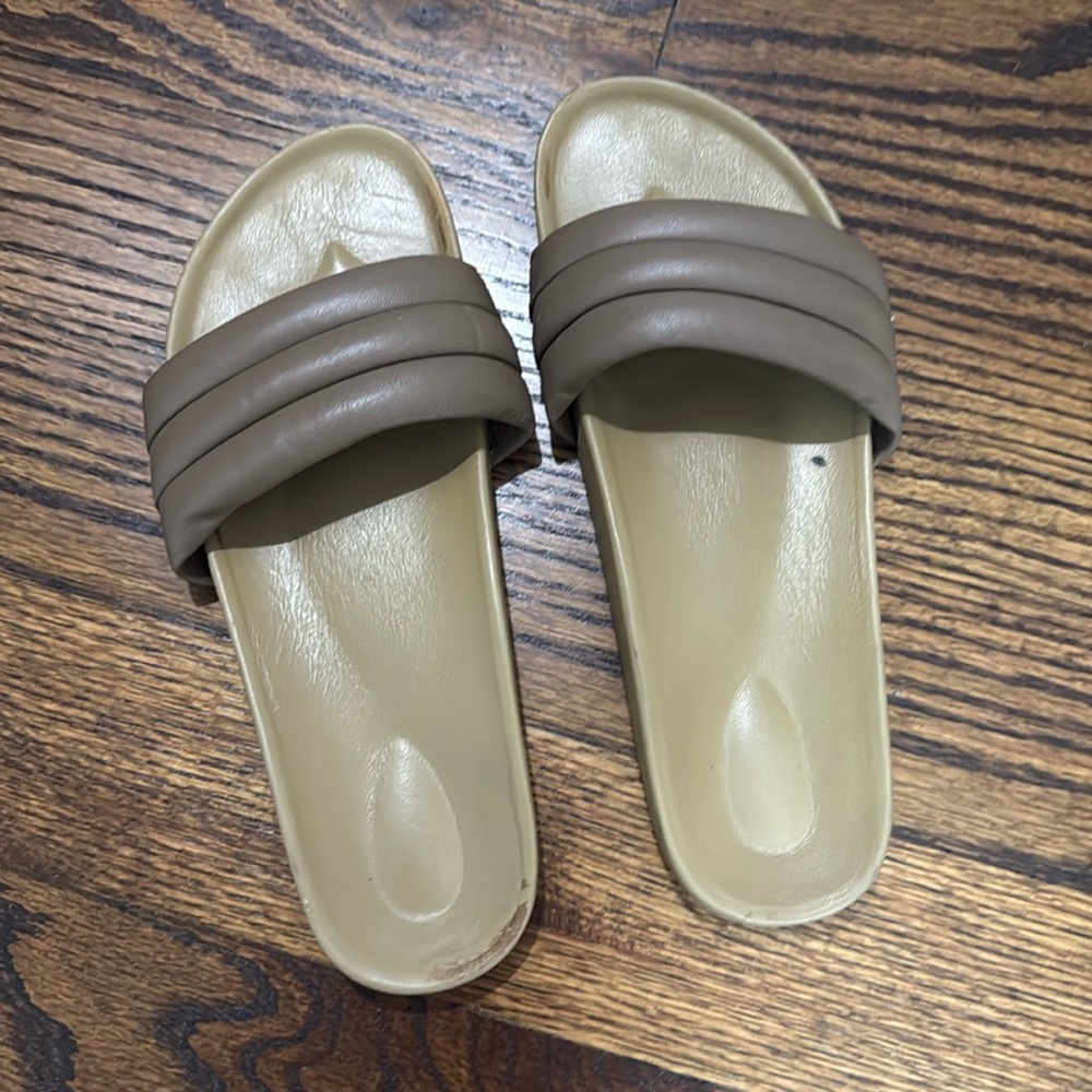 Beatrice Valenzuela Slides Tonal Size 9 Made in California - Picture 4 of 8